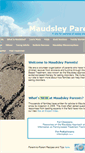 Mobile Screenshot of maudsleyparents.org